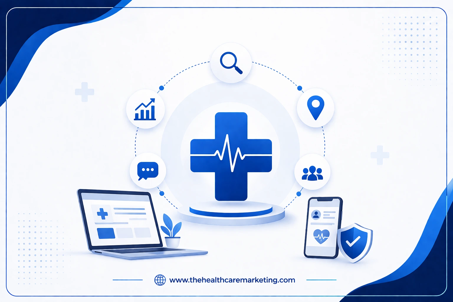 healthcare marketing trend graphics